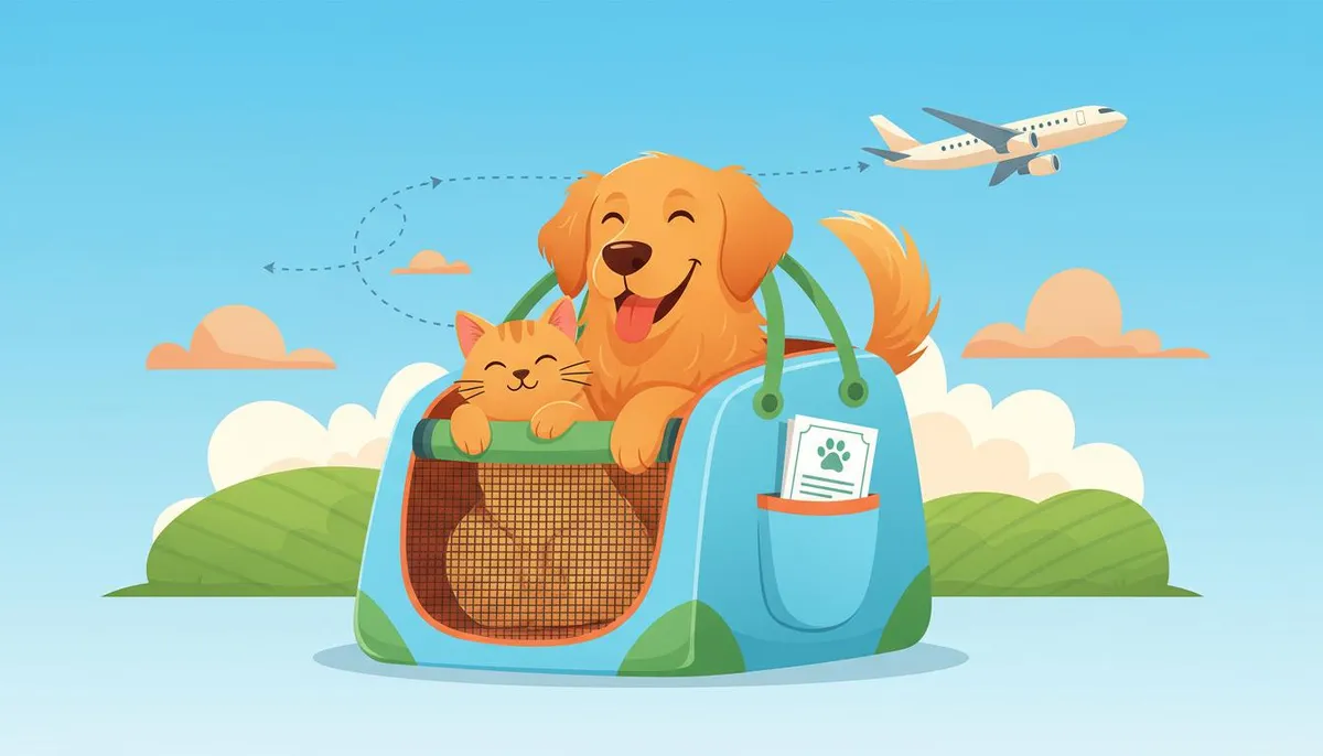 Ilustración: Certificado Zoosanitario Ecuador 2026: Viajar con tu Mascota al Exterior